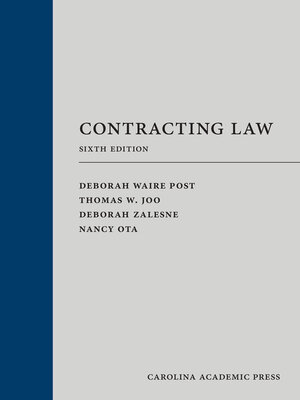 cover image of Contracting Law